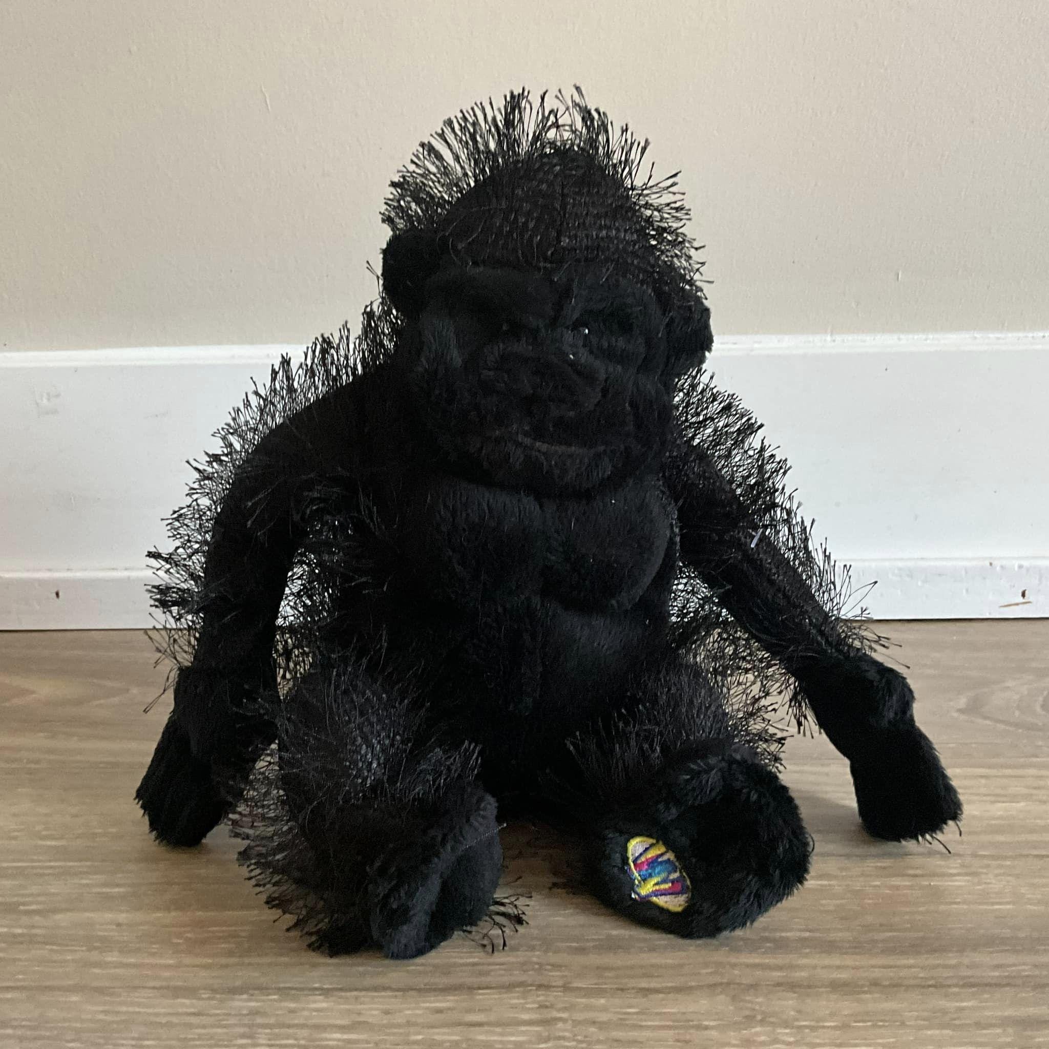 Ganz Webkinz Gorilla Stuffed Animal Plush Toy 9.5