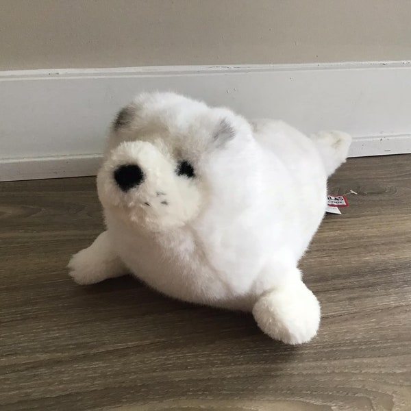 Douglas Twinkle Harp Seal Pup Plush Stuffed Animal, 15