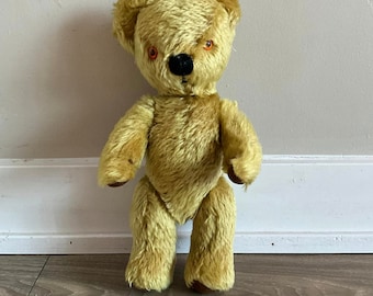 Vintage Merrythought Ironbridge Shrops Teddybär Made in England