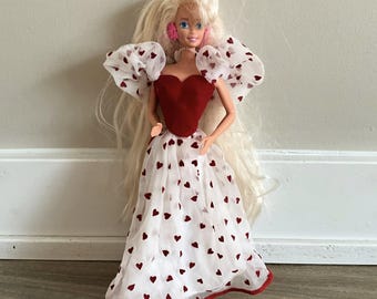 Vintage 80's Mattel Loving You Barbie, no Shoes