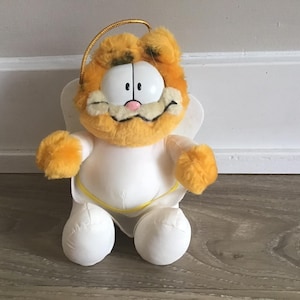 Vintage Garfield Angel Stuffed Animal Plush Toy 6.5&quot;