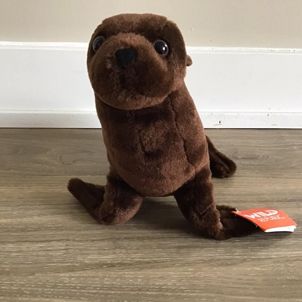 WILD REPUBLIC Eco Sea Lion Plush Toy, 5 Inches, Made from Recycled Polyester, Stuffed Animal main image 1