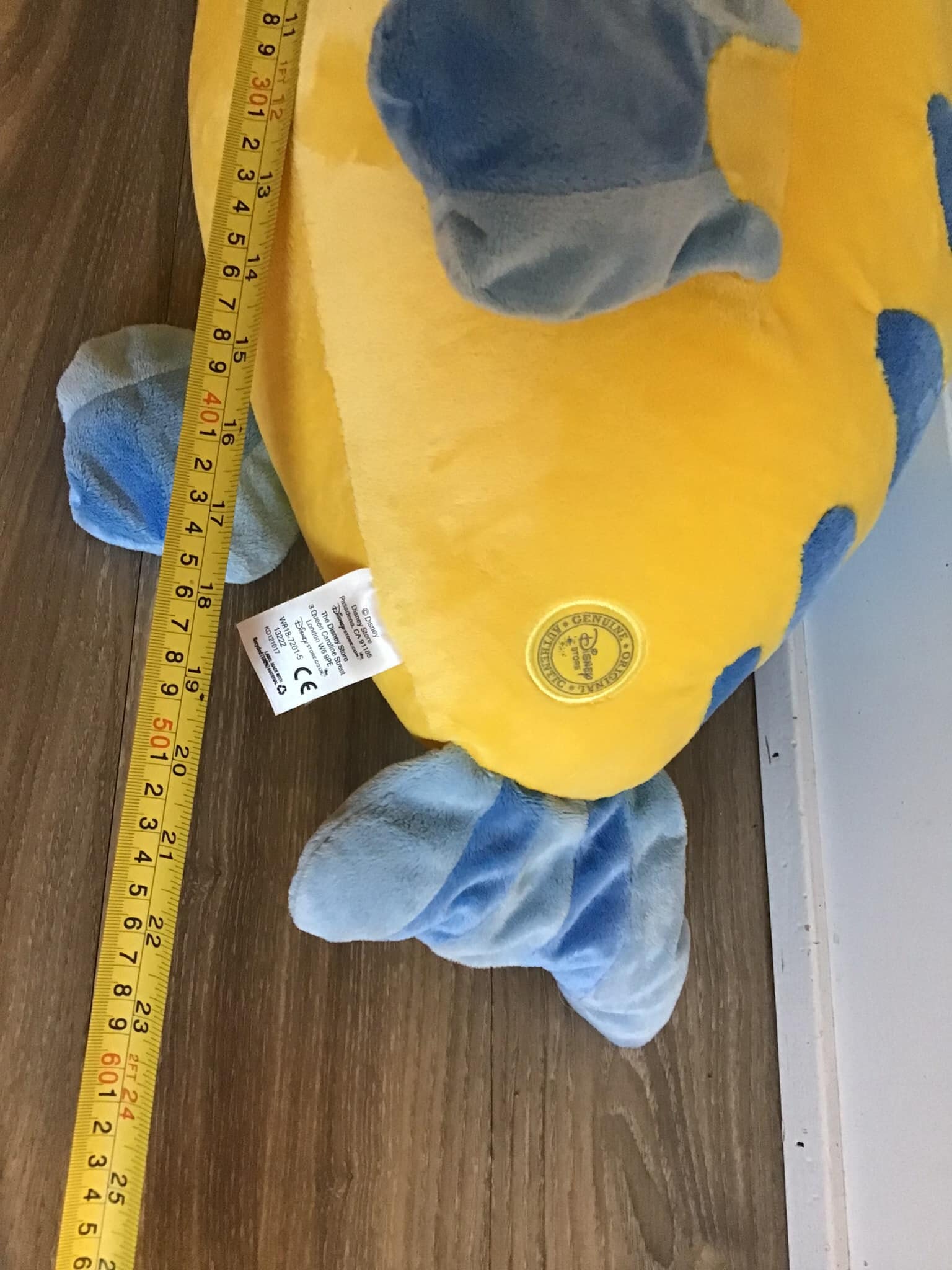 ディズニー リトルマーメイド フランダー ぬいぐるみ 21.5インチ