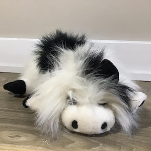 Cute Fuzzy Cow Stuffed Animal Plush Toy 14&quot;