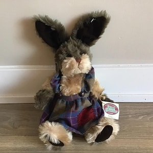 Ganz Cottage Collection Bianca the Bunny Rabbit Stuffed Animal Plush Toy 13.5&quot;