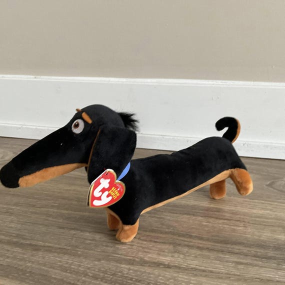 Ty Beanie Baby BUDDY Dachshund Dog (secret Life of Pets) Plush