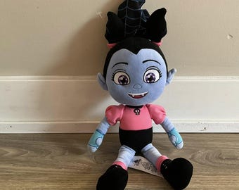 Disney Store Soft Vampirina Girl Monster 14” Plush Stuffed Animal