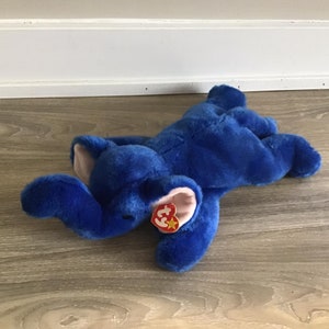 ty Beanie Buddies Peanut the Elephant Stuffed Animal Plush Toy 16&quot;