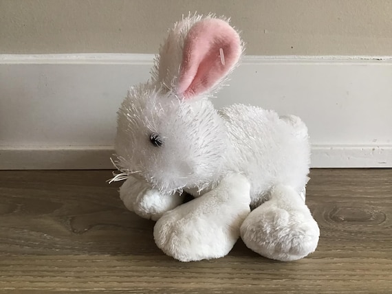 ぬいぐるみ white_bunny Ganz Webkinz White Bunny Rabbit Stuffed Animal Plush Toy 7.5