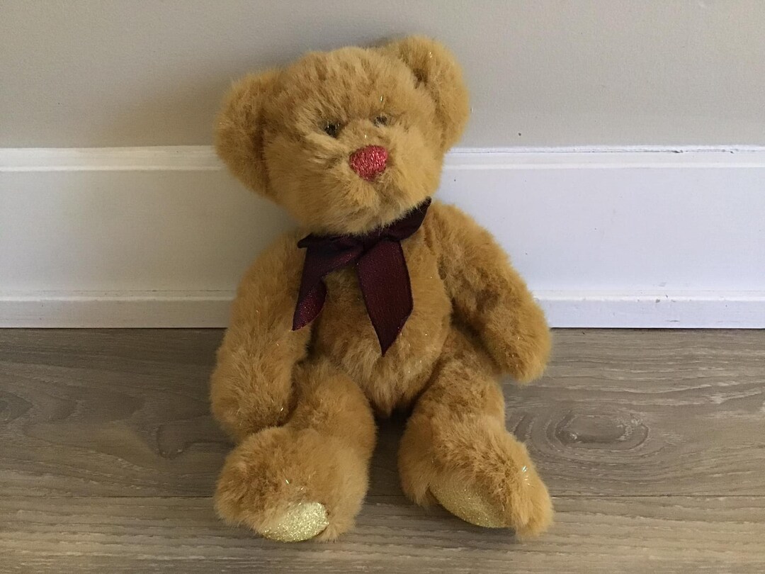 Russ Berrie Garland the Teddy Bear Stuffed Animal Plush Toy 11.5" - Etsy