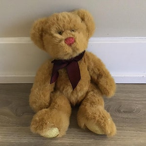 Russ Berrie Garland the Teddy Bear Stuffed Animal Plush Toy 11.5&quot;
