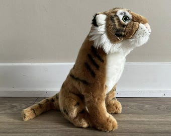 Realistisch knuffeldier knuffel tijger 13"