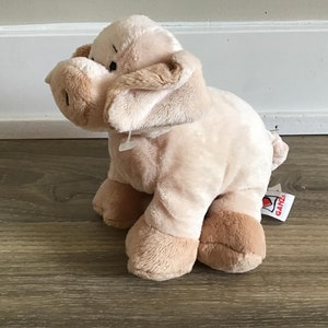 Ganz Webkinz Floppy the Pig Stuffed Animal Plush Toy 9&quot;
