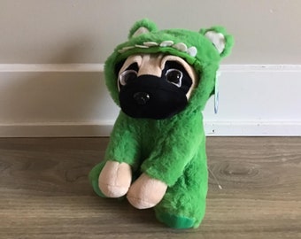 Hood Hounds Pug Stuffed Animal Plush Toy