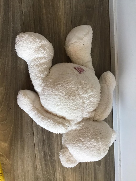 Ganz Heritage Collection Woody the White Teddy Bear Stuffed Animal Ganz Heritage Collection Woody the White Teddy Bear Stuffed Animal