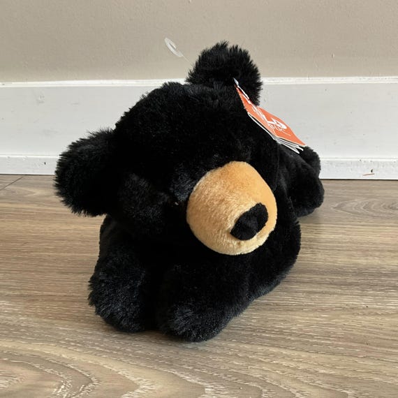 Wild Republic Black Bear Stuffed Animal Plush Toy 14