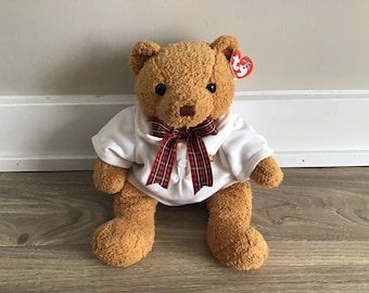 ty Beanie Buddies Woody the Teddy Bear Stuffed Animal Plush Toy 13"