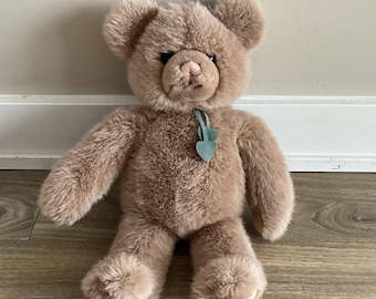Vintage 1986 GUND Collectors Classics Tan TEDDY BEAR 16