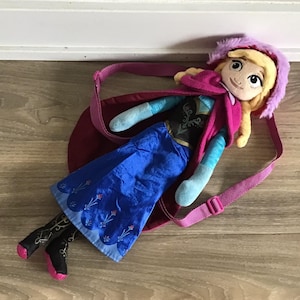Disney Frozen Anna the Princess Stuffed Backpack Plush Toy 18&quot;
