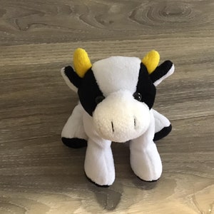 Cute Clem the Cow Stuffed Animal Plush Toy 7&quot;