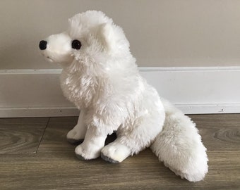 Wild Republic Arctic Fox Stuffed Animal Plush Toy 12