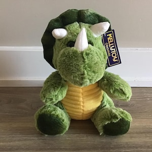 Kelly Toys Triceratops Stuffed Animal Plush Toy 10&quot;