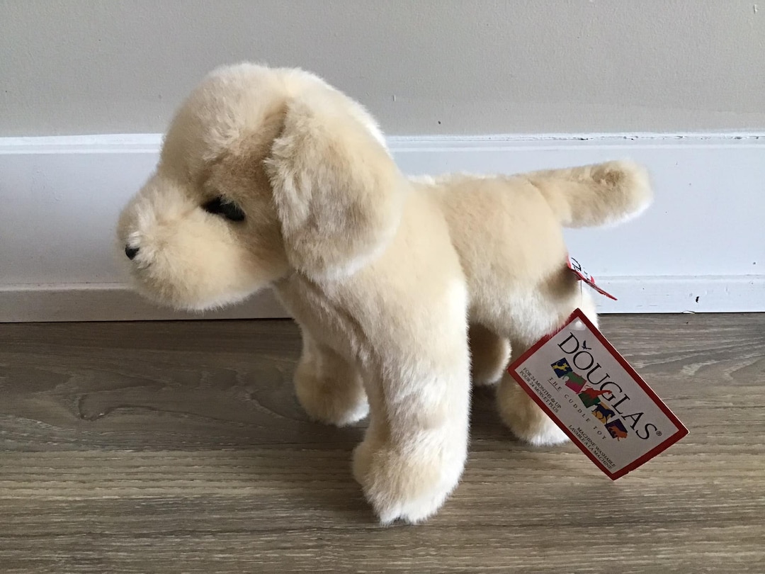 Douglas Toy Cute Realistic Golden Retriever Puppy Stuffed Animal