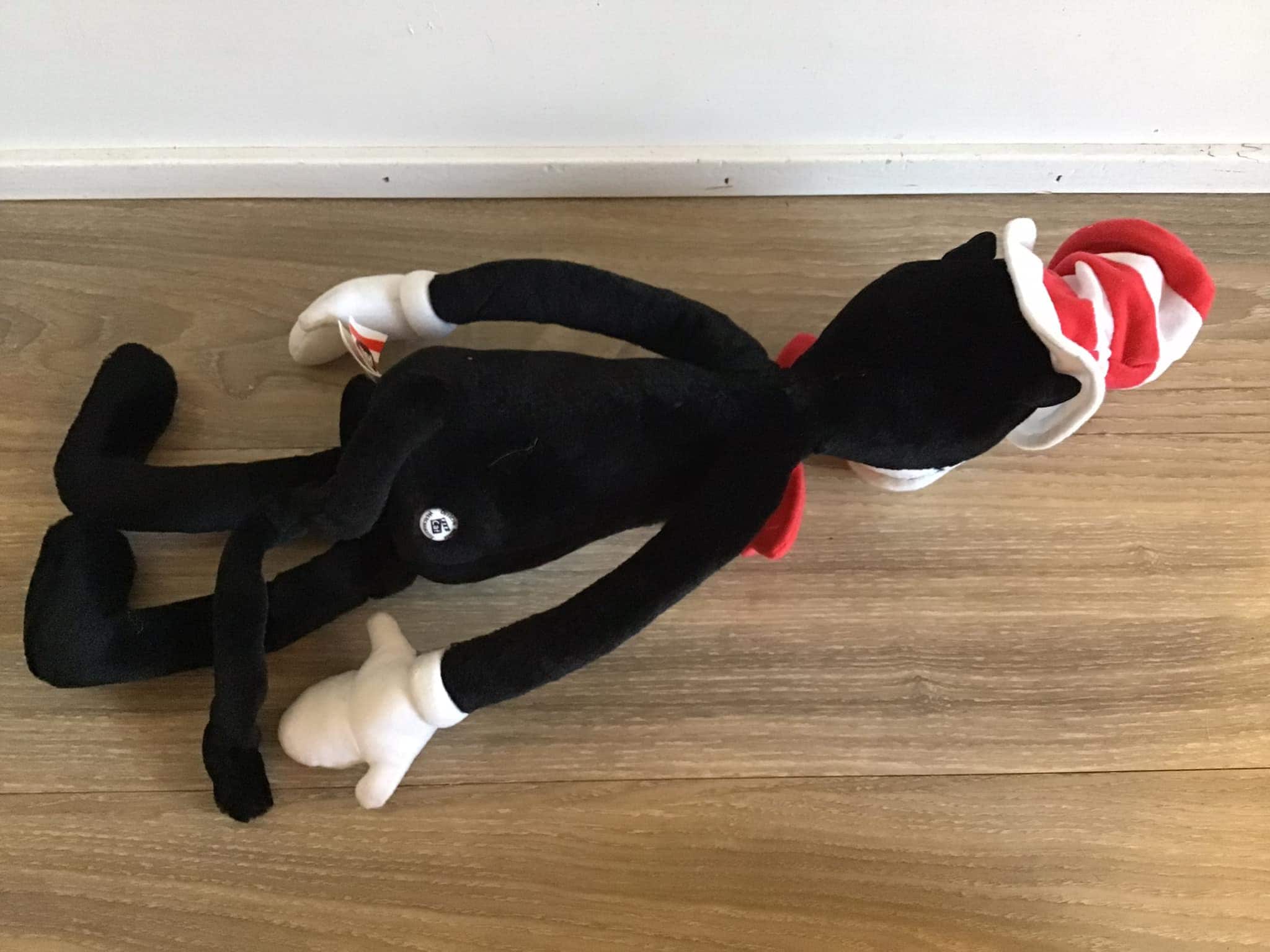 Cat in the hat soft toy sale