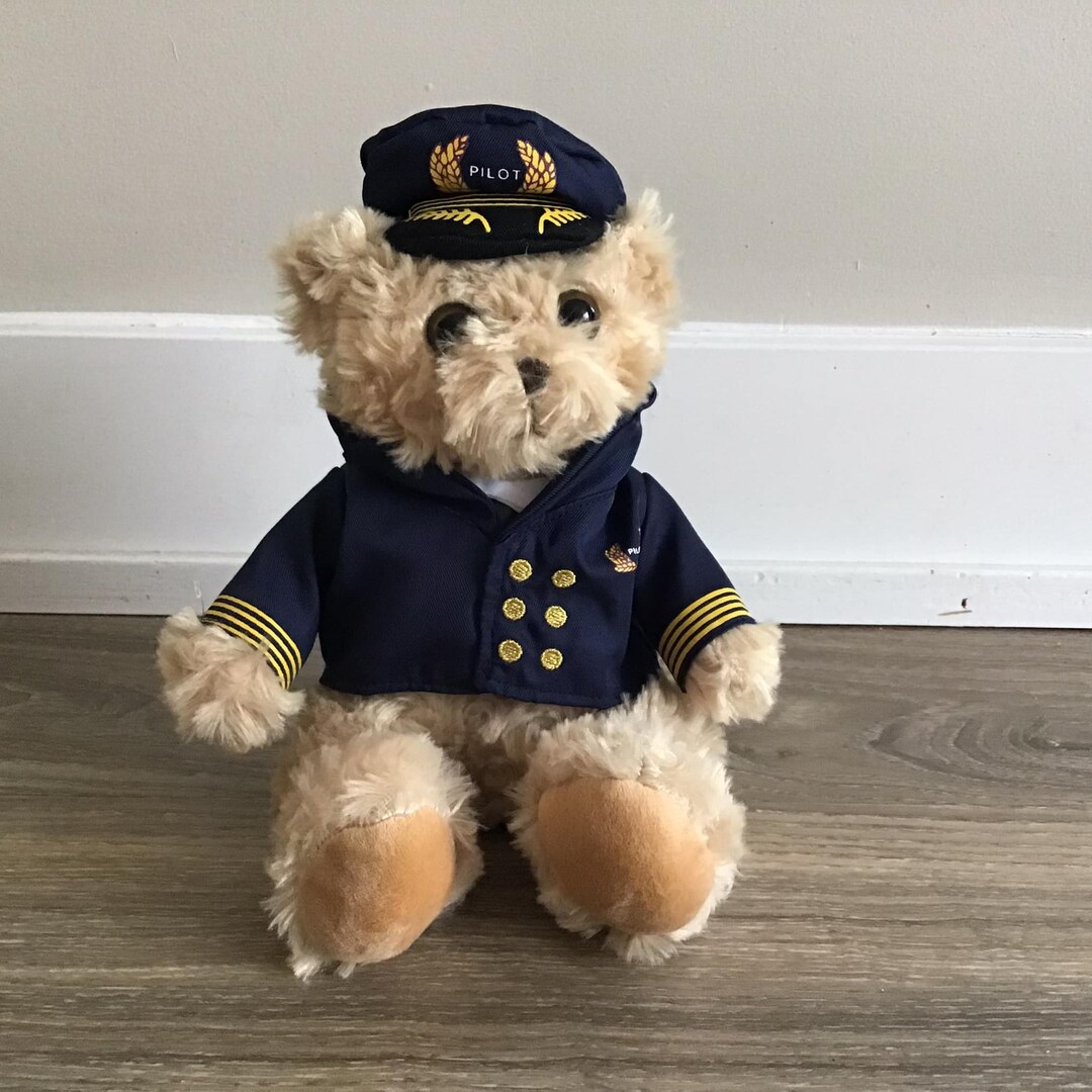 Pilot teddy bear discount