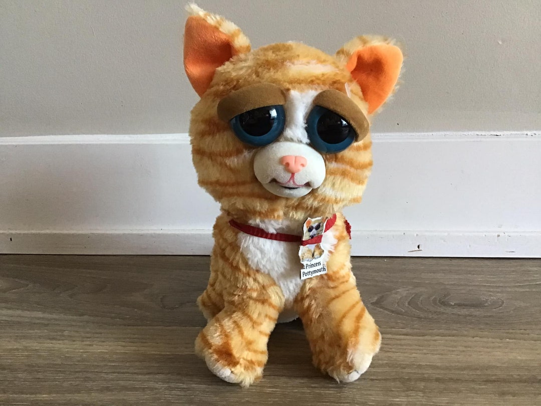 Fiesty Pets Princess Pottymouth Cat Stuffed Animal Plush