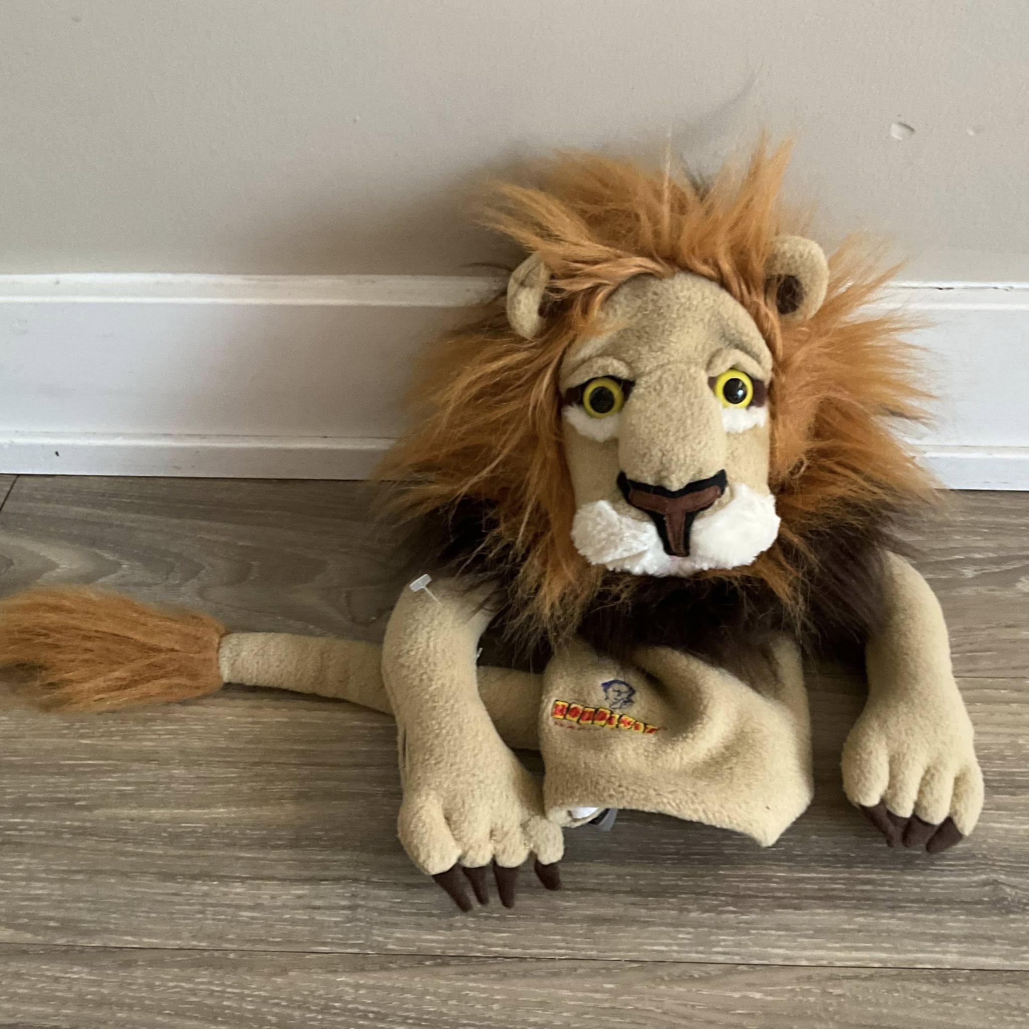 Grande Peluche Lion Vintage 70cm, Sans Marque, Pour Enfant 3-4 Ans