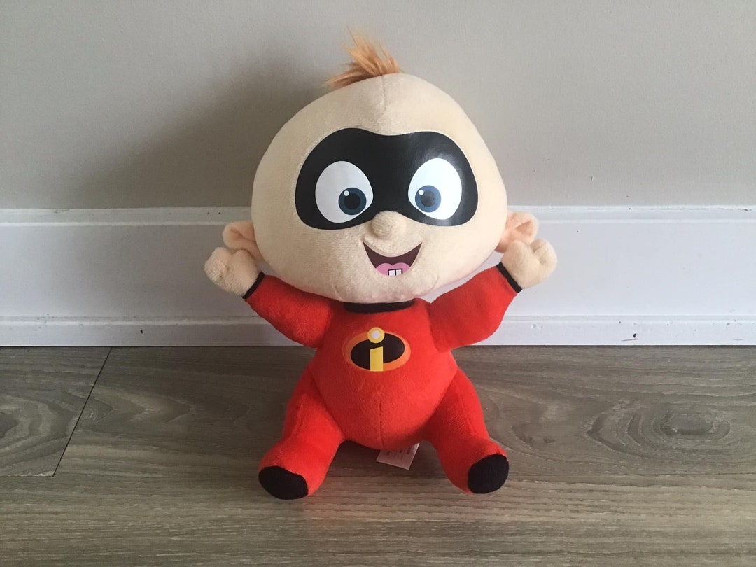 Disney the Incredibles Jack Jack Stuffed Doll Plush Toy Etsy