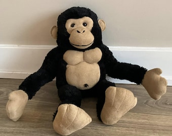 Animaland Chimpanzee Life Like Plush and Cuddly 16 inch Made In Denmark