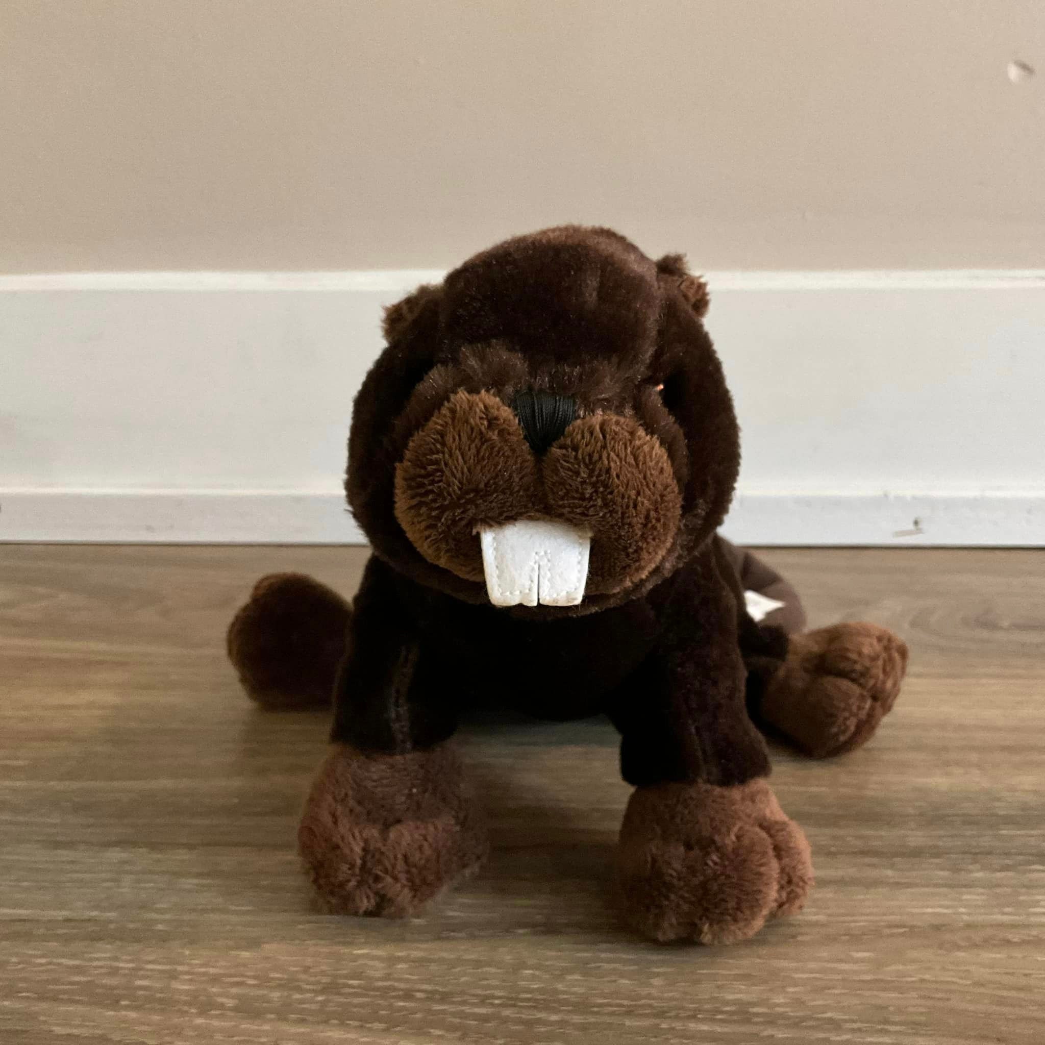 Ganz Webkinz Beaver Stuffed Animal Plush Toy 8