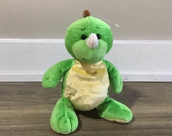 Ganz Webkinz Key Lime Dino Stuffed Animal Plush Toy 10"