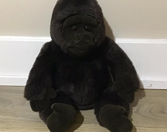 Vintage Gorilla Foundation Plush Realistic Stuffed Animal Cascade Toys