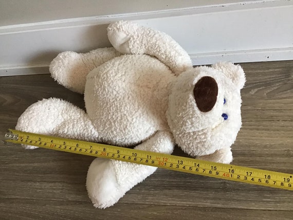 Ganz Heritage Collection Woody the White Teddy Bear Stuffed Animal