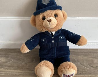 KEEL Toys London Polizist Bär Stofftier Sammlerstück