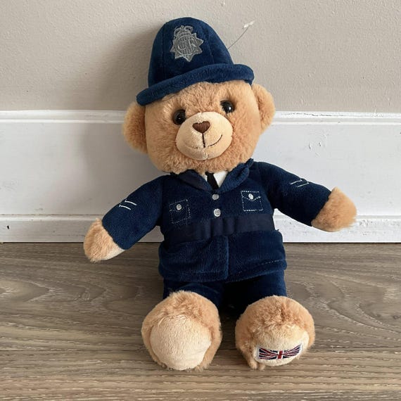 KEEL Toys London Policeman Bear Stuffed Toy Collectible - Etsy