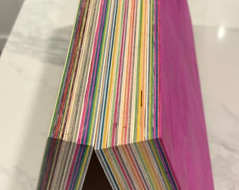 Handmade Colored Maple Plywood Block: Bowl & Pen Blanks