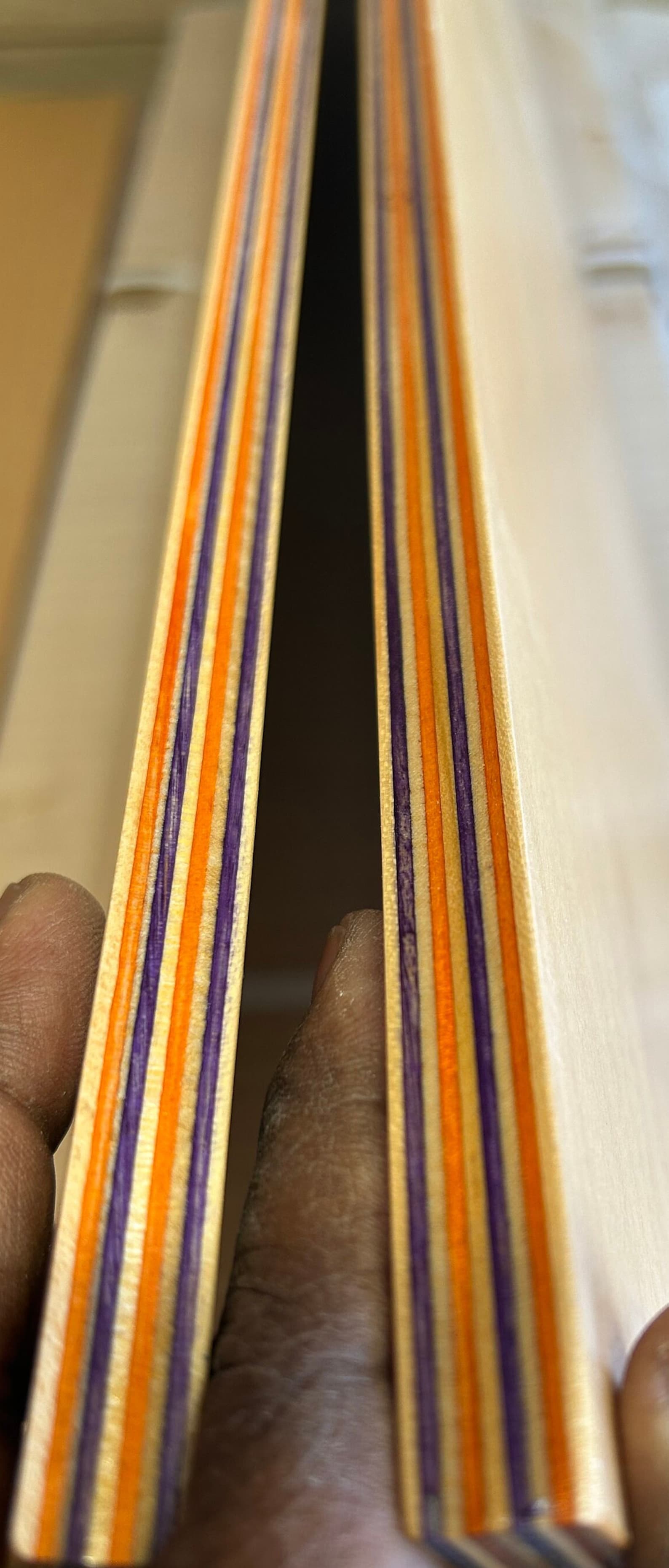 Dyed Maple Plywood Sheet: Various Color Patterns, (45