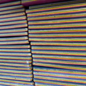 Isaac's Ply Rainbow Maple plywood set of 4