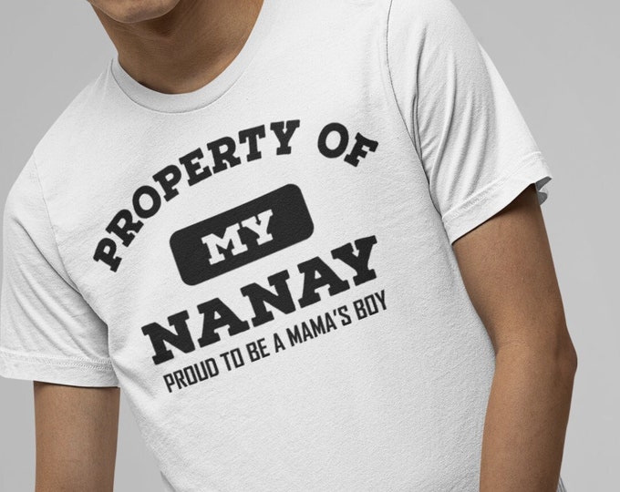 Property of My Nanay Shirt || Unisex Jersey Short Sleeve Tee