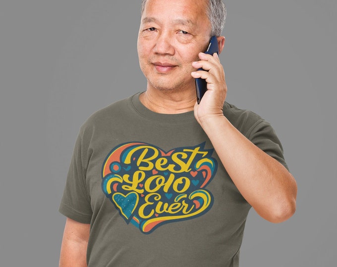 Best Lolo Ever Tshirt - The Perfect Gift for Your Beloved Grandpa