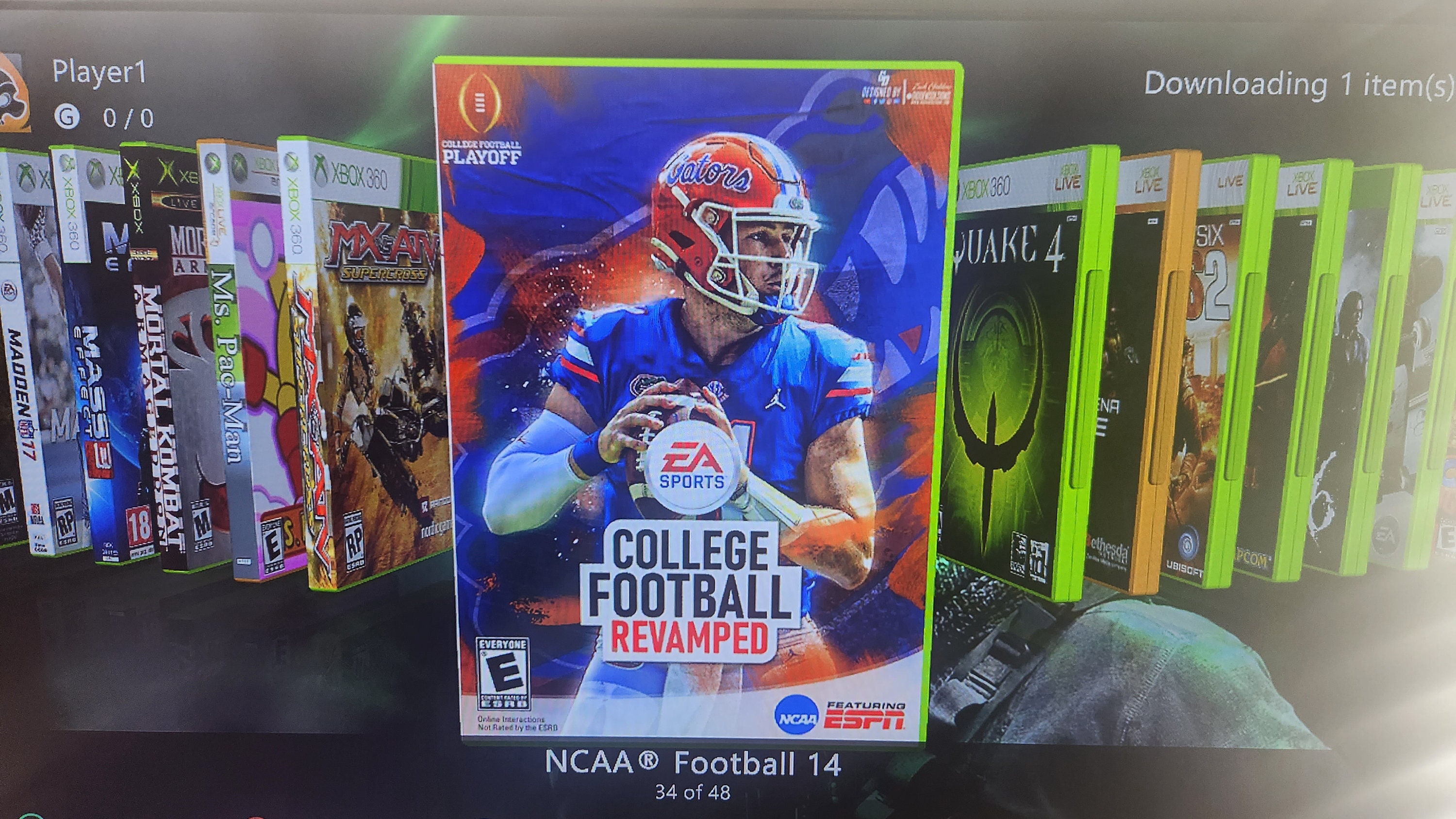 500GB SSD Xbox 360 Rgh/jtag Only College Football Revamped 20.1 Hard drive  Only