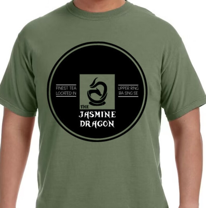 Jasmine Dragon Avatar the Last Airbender Comfort Colors T Etsy