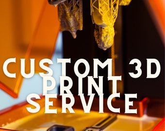 Custom Resin 3D Print Service - Bring Your Ideas to Life! (Contact for Quote)