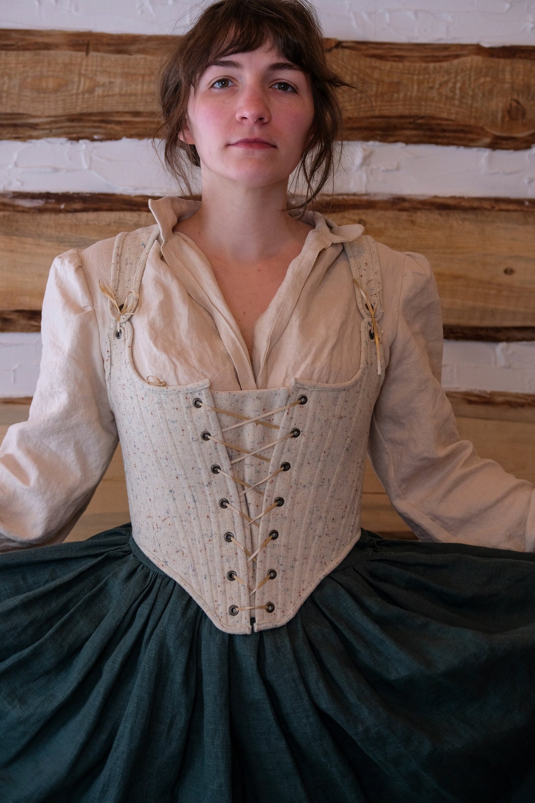 CORSET DOCKING DRESS ameri vintage Ameri（アメリ）の「CORSET