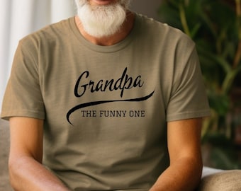 Funny Grandpa T-Shirt: Humorous Gift for Grandfathers