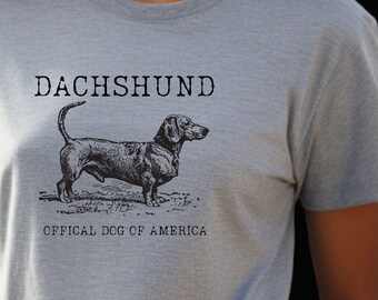 Dachshund Shirt Official Dog of America: Dachshund Pride